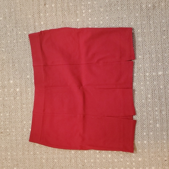 F21 Double Short Slit Mini Skirt - Picture 1 of 3